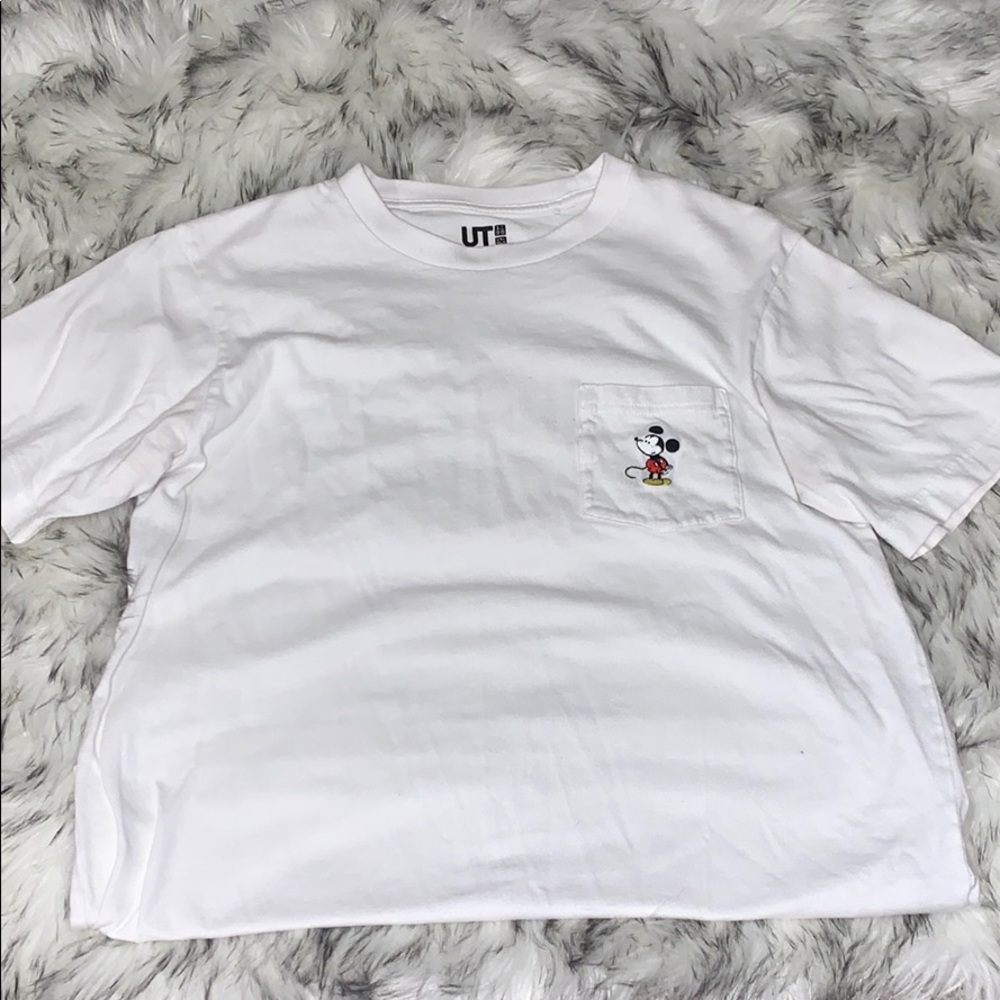 Uniqlo Pocket Mickey Tshirt